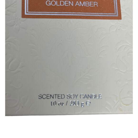 Aquiesse Portfolio Collection Golden Amber Soy Candle Discontinued RARE Gift Box - Picture 5 of 14